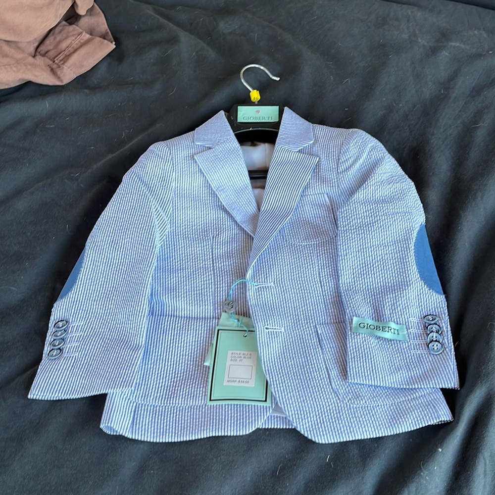 Seersucker jacket 3 T